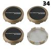 4 PZ 64MM Diametro Esterno / 62MM Diametro Interno Tappo Per Cerchi WORK EMOTION EQUIP MEISTER Logo VS & WORK Tappo Centrale Ruota Copri Ruota Auto Sportiva Tappi Mozzo