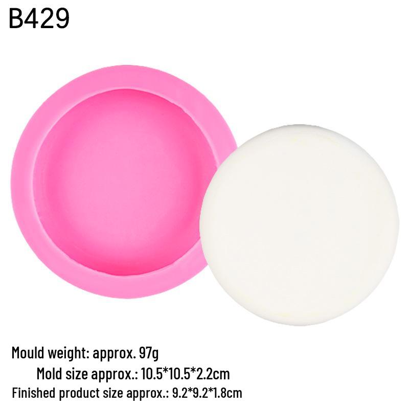 Runde Silikonform für Oreo Mousse Kuchen - 3/4/6 Zoll Größen