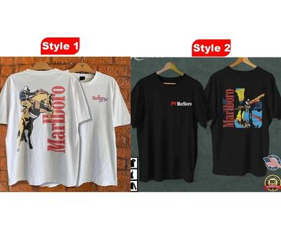 Vintage 1990s Marlboro! Cowboy T-Shirt Unisex T-Shirt
