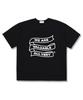 Wibelibellyu Squared Oversized Short Sleeve T-Shirt Black