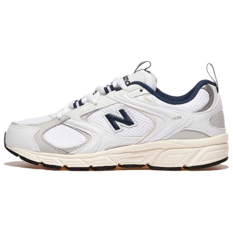 New Balance 408 Comfortable Versatile Low-Top Running Shoes Unisex Sneaker White ML408NB
