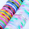 20/30/50/100Pcs/Lot Fashion Sport Multicolor Luminous Silicone Bracelets Men Women Mix Style Rubber Wristband Jewelry Gift