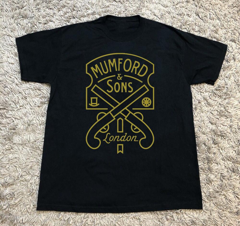 HOT Mumford amp; Sons Black Cotton All size S5XL Tshirt IA166 Unisex T-Shirt L