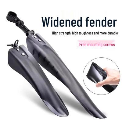 Rainproof Bicycle Mudguard for 20-26 Inch Road and Mountain Bikes - Sturdy Rear Guard