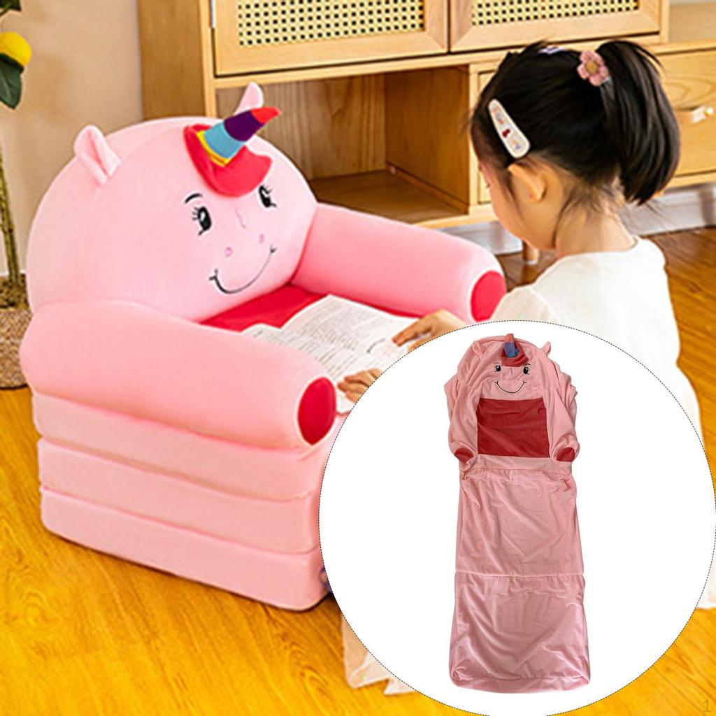 3 Layer Couch Cover Durable Furniture Protector Armchair Slipcover Lovely Children Chair Seat