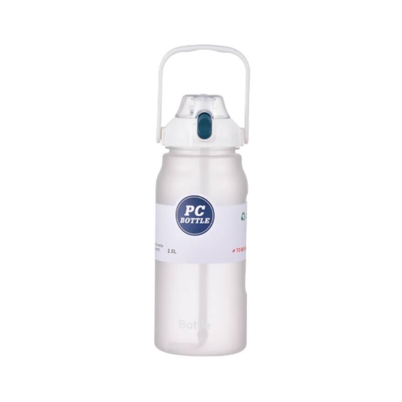 Gradient Water Bottle With 2000ml Large Capacity Durable High-temperature Resistant Ideal For Sports And Travel