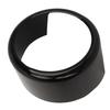 Front Grille Emblem Logo Ring Glossy Black Exterior Badge Decoration Cover Trim Stickers