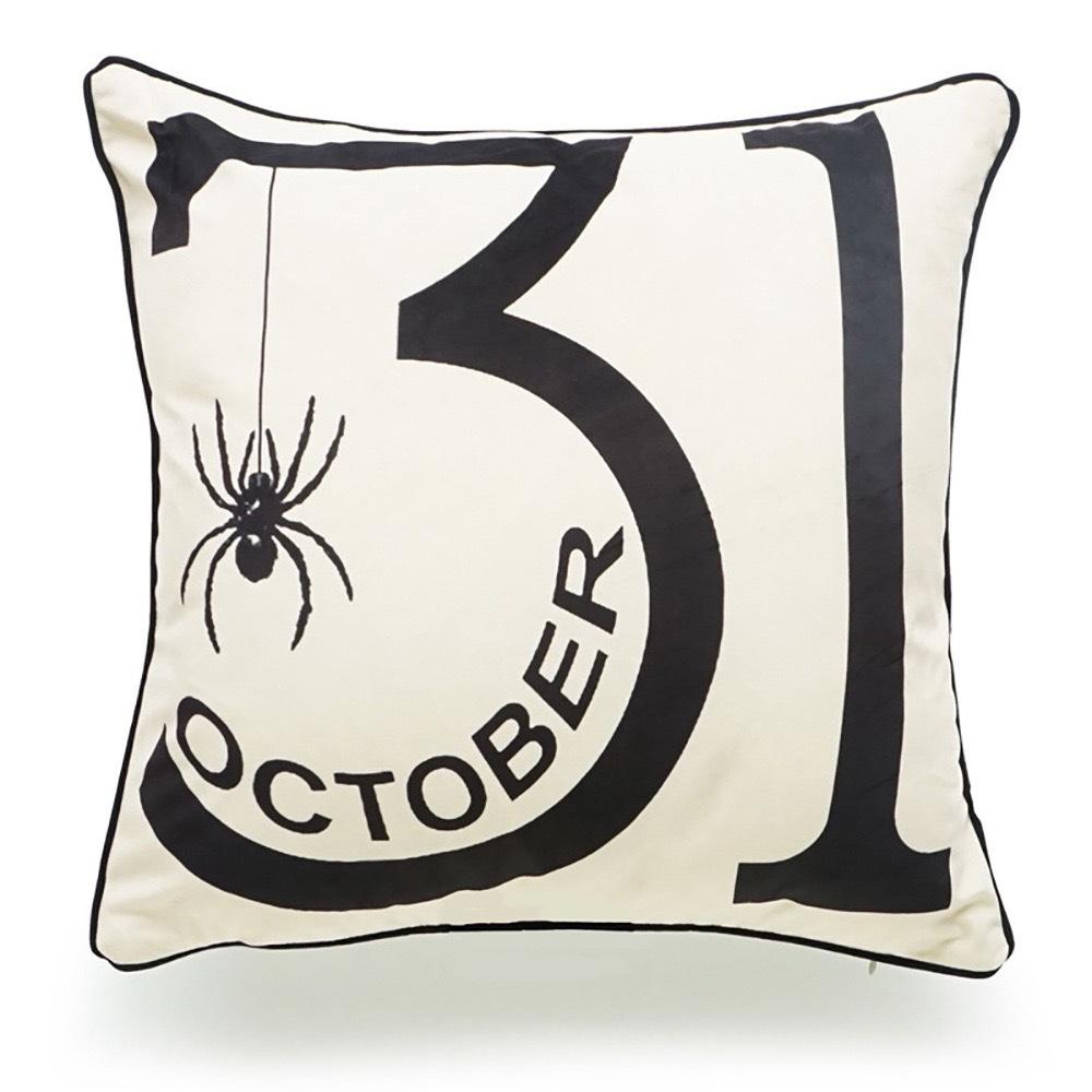 New Halloween Pillowcase Living Room Sofa Bedroom Cushion Pillowcase Linen Home Decoration
