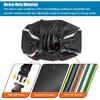 Winch Cover, Waterproof Dustproof Winch Protection Cover With Reflective Ribbon For 8000-13500 Lbs Electric Winch (Black Ribbon)