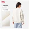 Li-Ning Women's AWDVC74 Fleece-Lined Round Neck Sport Sweatshirt