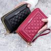 Women's 2023 Long Korean Style Wallet: Double Zipper Phone Bag, Large Capacity Card Holder, Coin Purse.