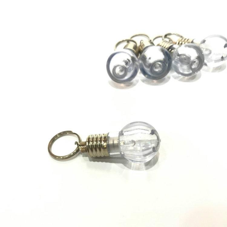 Fahsion Colorido Mudando Lanterna LED Mini Lâmpada Luminosa Chaveiro Brinquedos Criativos Presente