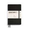LEUCHTTURM1917 Notebook B6 Plain Softcover Black 358292
