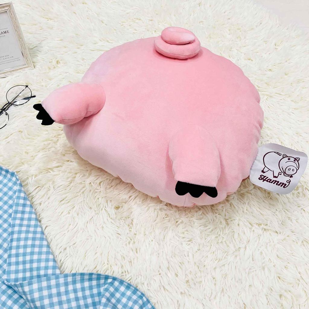 MORIPiLO Disney Toy Story Hamm Body Pillow Back Soft and Soft To the Plush Nap Disney Morishita Pillows (Die-Cut Cushion) Touch, Toy, Pillow, Pink,