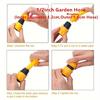 20Pcs Garden Water Pipe Connector Set: Including 10 Flow Joints, 5 Faucet Joints and 5 Two-way Couplings-suitable for Pipe