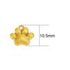5pcs Never Fade Stainless Steel Necklace Charms Dog Claw Beads Pendants Earrings Charms for DIY Bracelet Findings Jewelry Making