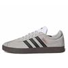 Adidas VL COURT 2.0 Slip Resistant Abrasion Resistant Low top Skateboard Shoes Unisex Light Pink HQ1802(Team375-)