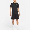 Jumpman Air T Shirts Men's Black Crew Neck Moderate DC7486-010