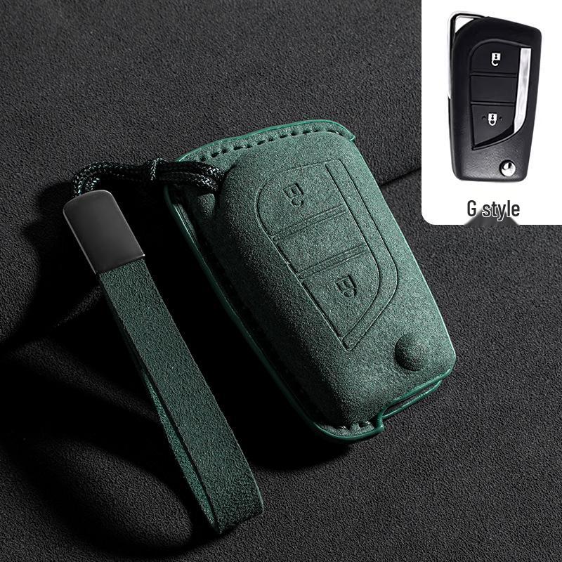 Premium Key Cover for Toyota Corolla, Levin, Rui Fang, CHR, and Highlander Models