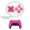 כפתורי D-Pad ג'ויסטיק כיסויי אגודל סט כפתורי Abxy חלק חלופי לתיקון עבור בקר Ps5 אביזרים למשחקים