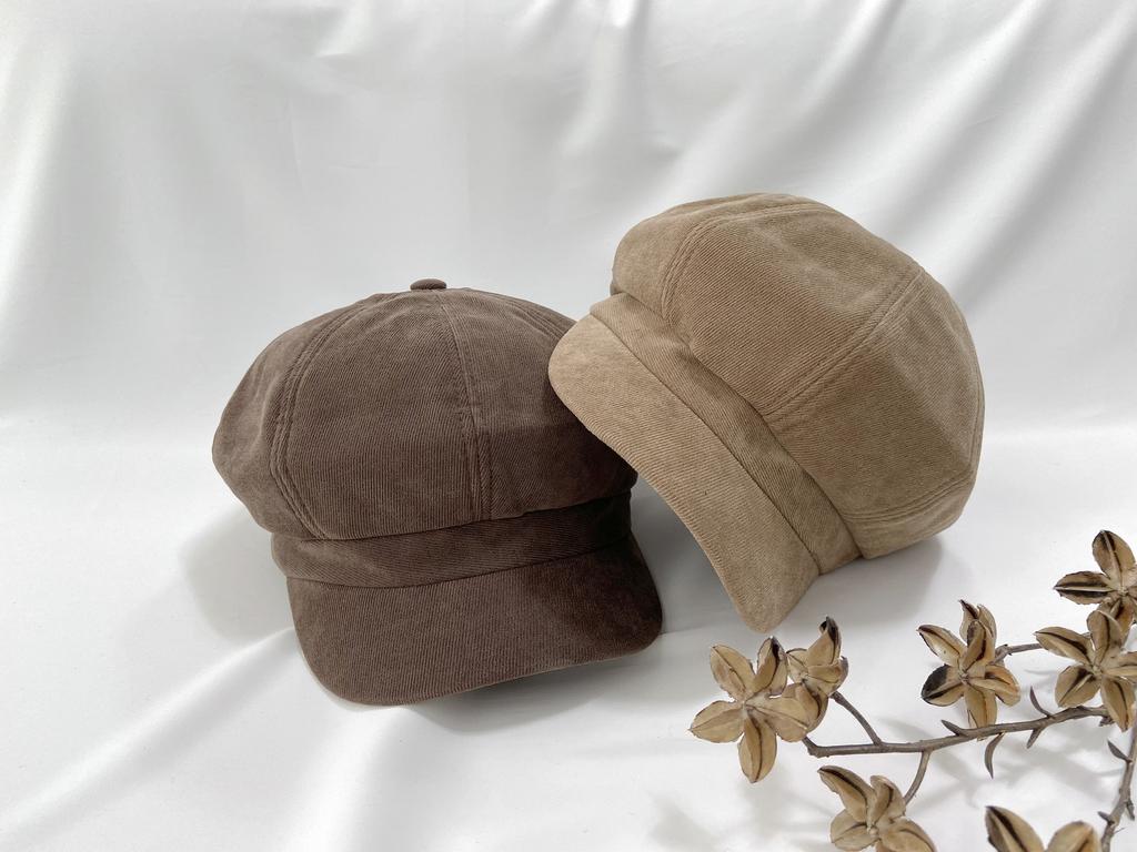 Women's Unisex Golden Newsboy Cap Ball Cap Hat Basic