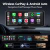 Jansite Cameră Bord Ecran Mare 11.26" 4K Carplay Wireless Android Auto 5G WIFI Navigație GPS DVR Auto Cameră Marsarier BT FM AUX