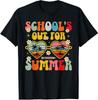 School's Out For Summer Teachers Last Day Retro Unisex T-Shirt
