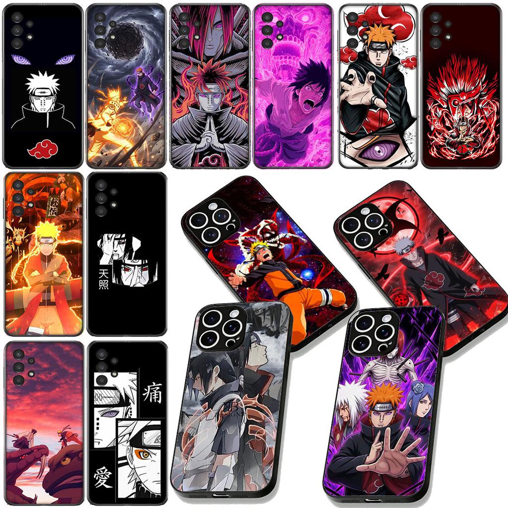Sasuke Pain Narutos Uchiha Itachi Phone Case for Xiaomi Redmi 15C 15 A5 9A 9C NFC 9T Note 9 8 8T Protective Cover