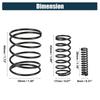 X AUTOHAUX Gear Selector Spring Kit Transmission Detent Spring for Hon Da Compatible K-Series