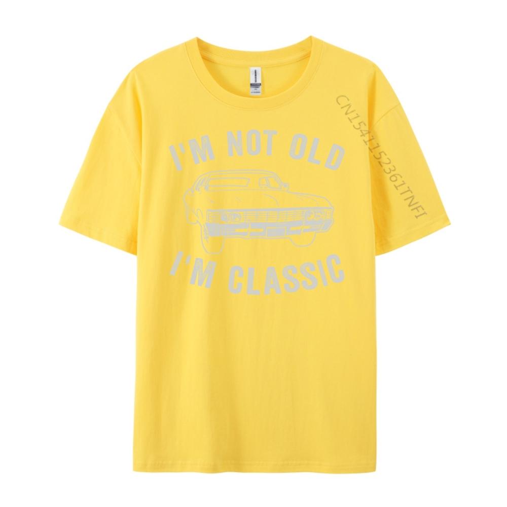 Im Not Old Im Classic Funny Car Graphic  Mens Womens Clothing Tshirts Men Vegan