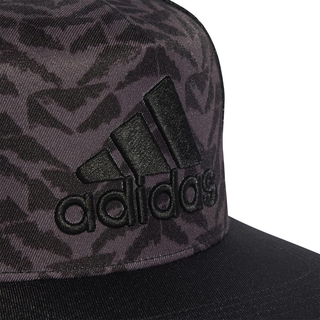 Adidas MKD77 Snapback Trucker OSFZ Men's Cap, Black/White (HT2040)