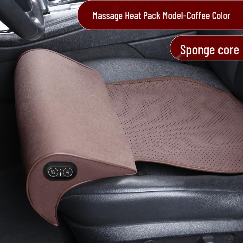 Car Seat Memory Foam Massage Leg Rest and Support Pad for Drivers and Passengers