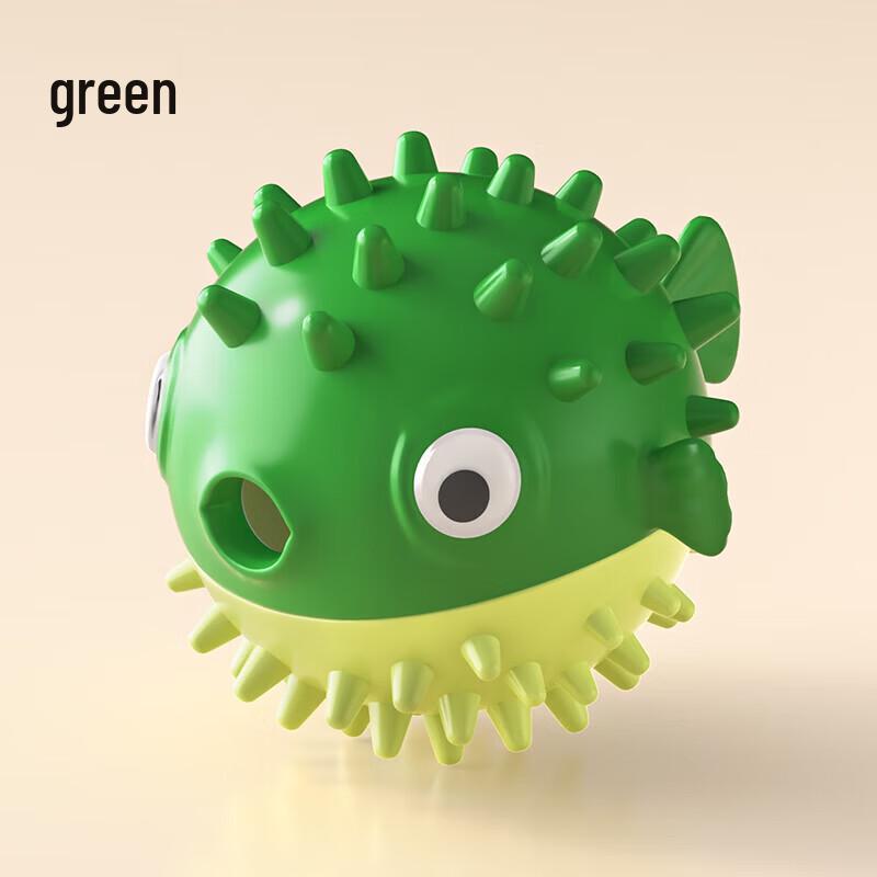 Interactive Squeaky Treat Dispenser Dog Chew Toy