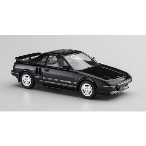 Hasegawa 1/24 Scale Toyota MR2 (AW11) Early Model Black Limited Plastic Model Kit 20693