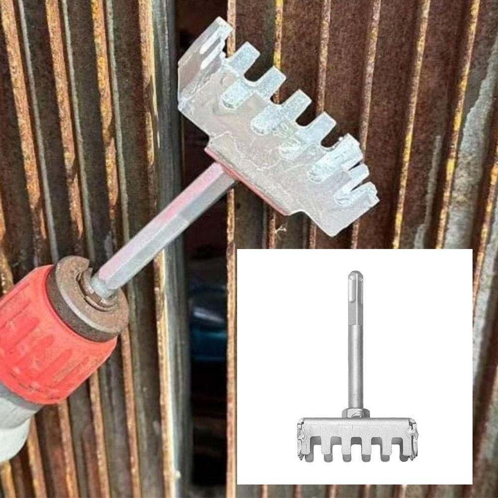 Přenosný děrovač čtvercových otvorů, multifunkční nástroj pro obdélníkové drážky, děrovač čtvercových otvorů, vrtačka, drážkovač čtvercových otvorů