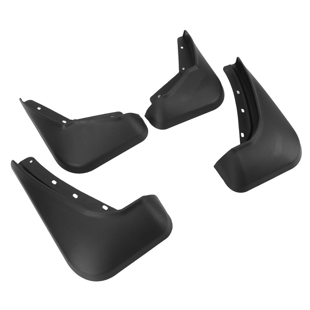 4 stk. Skvettlapper for bil Foran Bak Venstre Høyre Forebygger Kollisjon Svart Sprutbeskyttelse for XC60 2018 til 2023