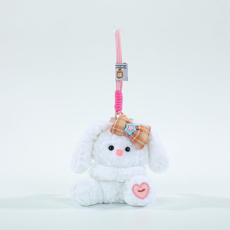 Cute Rabbit Sheep Penguin Plush Keychain With Pp Cotton Filling For Kids And Teens