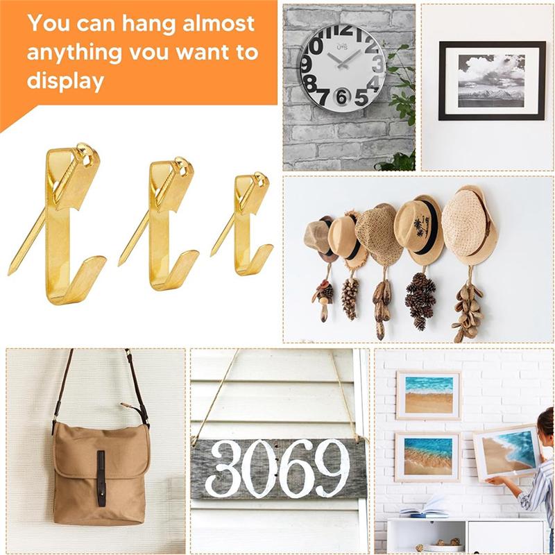 ABBY-Picture Hanging Kit, Picture Frame Hanger Tool With Level Measuring Ruler, Including 226 Pcs Of Wall Hanging Kit