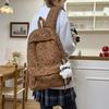 Schoolbag Exquisite Cute Velvet Bow Large Capacity Ruiying Junior High School 1-1 Grade Student Schoolbag Backpack Female