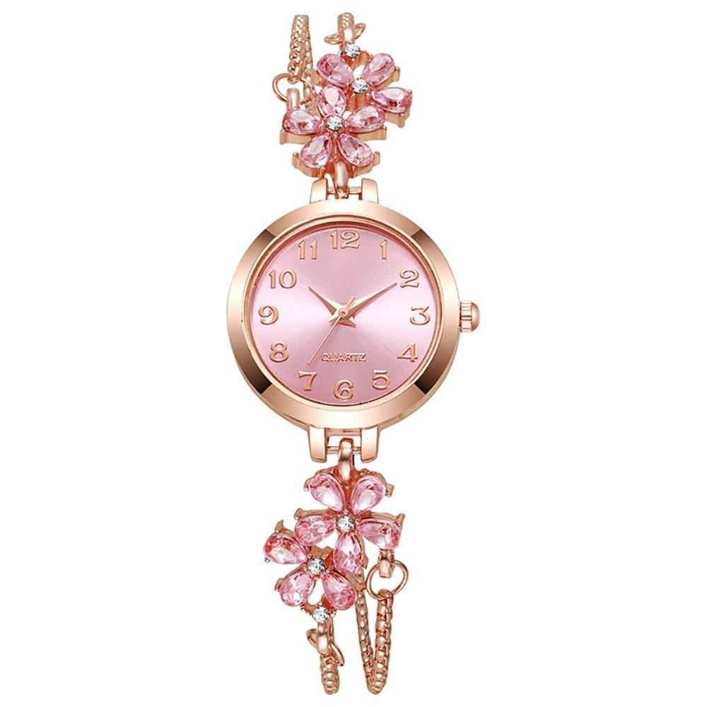 Quartz Movement Women's Quartz Watch Waterproof Flower Bracelet Watch Bracelet Watch  Gift Giving