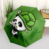 1pc Panda Turtle Auto Open/close, All-Season Portable Folding Umbrella for Women & Men, Travel, Everyday, Formal Events - Compact Luxury Parasol, Outd