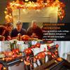 LED Maple Leaf  Light String Halloween Thanksgiving Garden Party Decoration Lights