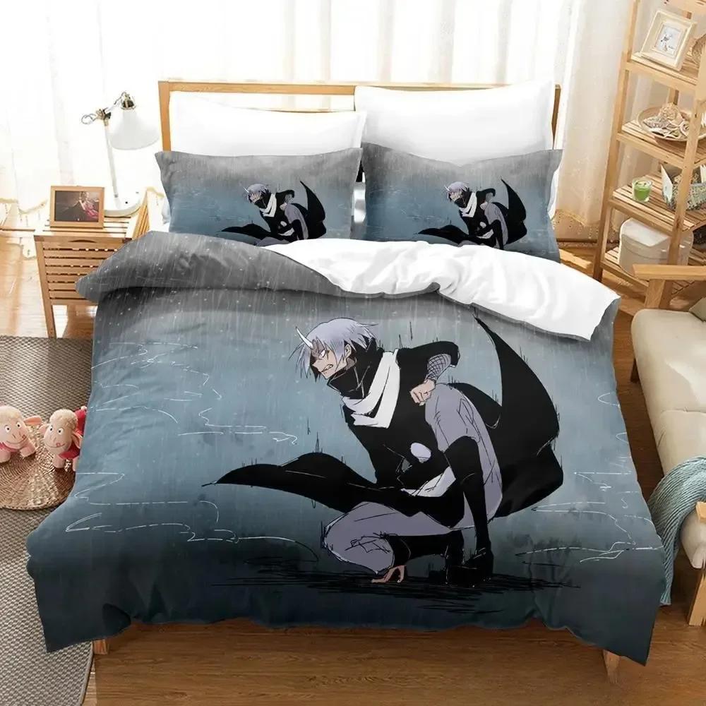 That time i got reincarnated as a slime Beding Set Single Twin Ful Quen King-Sized Dimensionsd Dimensions Bed Linen Set Adult People Kid Bedrom Duvet