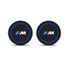 BBKY7 2PCS Car Cup Pad High-quality Silicone Coaster Non-slip Mat For BMW M Emblem E46 E36 E34 F10 E90 F30 E60 F30 E53 E30 E92 E87