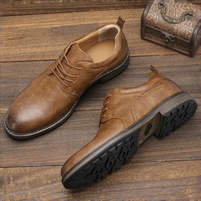 Größe 40 ~ 46 Freizeitschuhe Herren Mode Marke Komfortable 2024 Lederschuhe Herren #KD7261