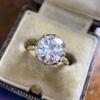 Three Heroes 2024 Trendy European & American Engagement Rings with Cubic Zirconia