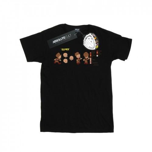 Looney Tunes Mens Elmer Fudd Colour Code T-Shirt
