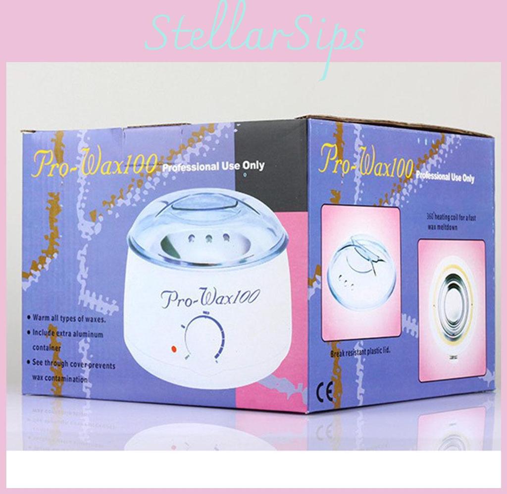 Electric Wax Warmer With Dual Inner Tanks For Full Body Hair Removal And Skin Beauty