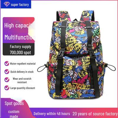 Sac à dos de sport et de voyage durable: Résistant aux rayures, résistant à l'usure, grande capacité, avec compartiment pour ordinateur portable.