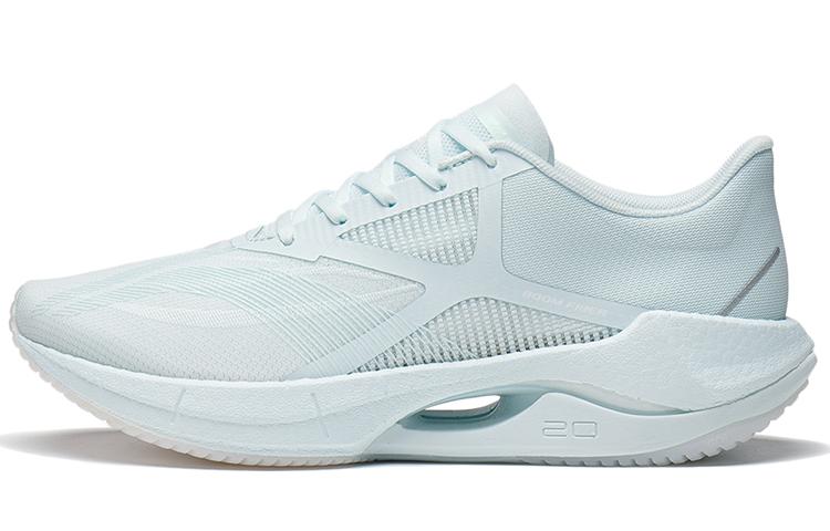 Li Ning Super Light 20 Универсальные Устойчивые к истиранию Дышащие Низкие Беговые Кроссовки Женские Светло-голубые Bowl ARBT002-4 37